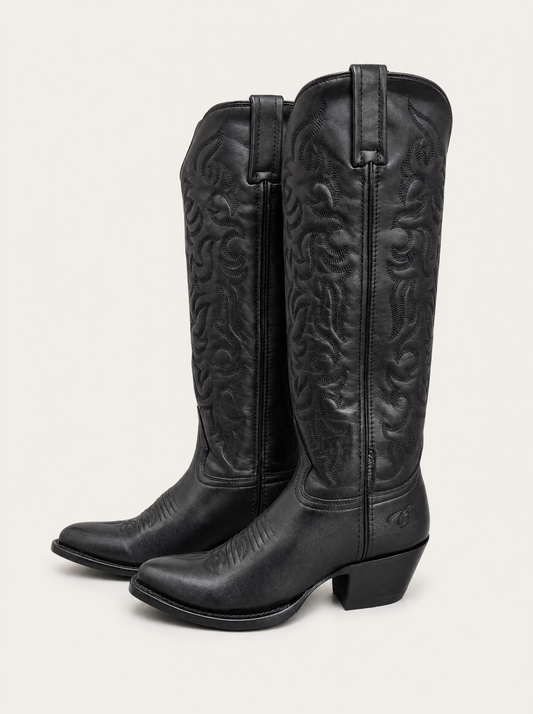 Bota Lolita · Negro